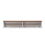 Nordure Ligne 160 Soporte para TV Pino Atlántico y Blanco